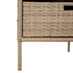 vidaXL Záhradná úložná skriňa béžová 55x59x80 cm polyratan – Obrázok 10