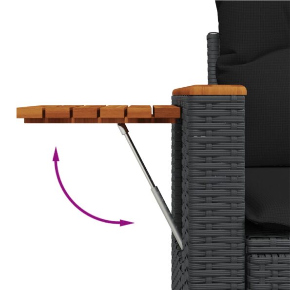 VXL8721012333796_g_en_hd_7.jpg vidaXL Záhradná pohovka s vankúšmi 2-miestna čierna polyrattan – Obrázok 9