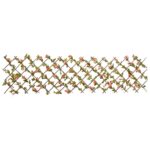 vidaXL Rozťahovacia mriežka s umelým brečtanom 5 ks ružová 180x60 cm – Obrázok 4
