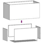 vidaXL Kvetináč olivovozelený 62x40x39 cm oceľ valcovaná za studena – Obrázok 11