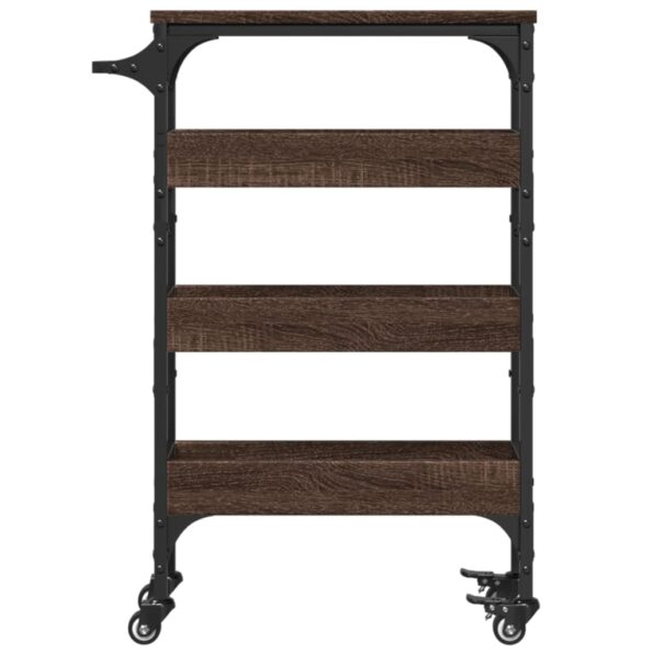 VXL8721012376519_g_en_hd_5.jpg vidaXL Kuchynský vozík hnedý dub 53x20x76 cm kompozitné drevo – Obrázok 7