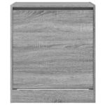 vidaXL Botník sivý dub sonoma 60x42x69 cm kompozitné drevo – Obrázok 5
