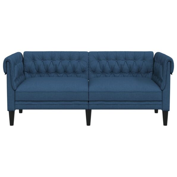 VXL8721012399396_g_en_hd_2.jpg vidaXL Pohovka Chesterfield 2-miestna modrá látka – Obrázok 4