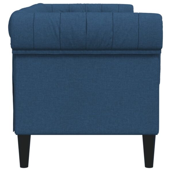 VXL8721012399396_g_en_hd_3.jpg vidaXL Pohovka Chesterfield 2-miestna modrá látka – Obrázok 5