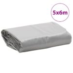 vidaXL Celta sivá 5x6 m 650 g/m² – Obrázok 8