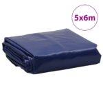 vidaXL Celta modrá 5x6 m 650 g/m² – Obrázok 8