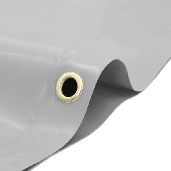 vidaXL Celta sivá Ø 2,8 m 650 g/m² – Obrázok 4