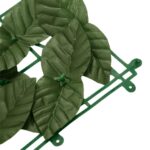 vidaXL Balkónová zástena s tmavozelenými listami 200x100 cm – Obrázok 5