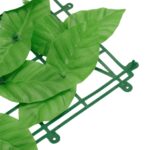 vidaXL Balkónová zástena so zelenými listami 200x100 cm – Obrázok 5