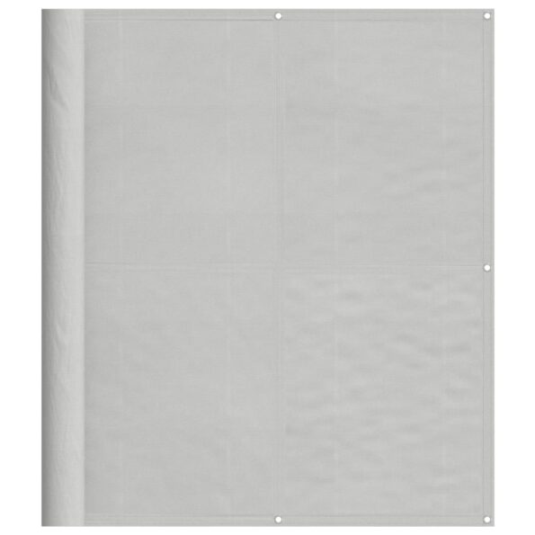 vidaXL Balkónová zástena svetlosivá 120x300 cm 100 % polyester oxford – Obrázok 2