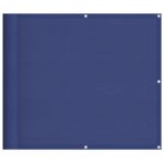 vidaXL Balkónová zástena modrá 90x800 cm 100 % polyester oxford – Obrázok 2