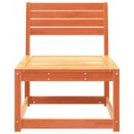 vidaXL Záhradná pohovka, voskovo hnedá, borovicový masív – Obrázok 4