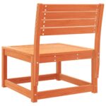 vidaXL Záhradná pohovka, voskovo hnedá, borovicový masív – Obrázok 6