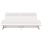 vidaXL Lehátko na opaľovanie biele 205x110x31,5 cm masívna borovica – Obrázok 4