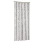 vidaXL Záves proti hmyzu bledosivý a biely 90x200 cm ženilka – Obrázok 2