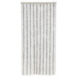 vidaXL Záves proti hmyzu bledobéžový a biely 100x220 cm ženilka – Obrázok 3