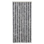vidaXL Záves proti hmyzu sivý a čierny 90x200 cm ženilka – Obrázok 3
