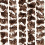 vidaXL Záves proti hmyzu hnedý a biely 100x200 cm ženilka – Obrázok 4