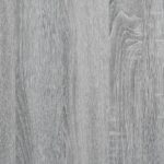 vidaXL Pekárenský regál, sivá sonoma 90x40x84 cm, kompozitné drevo+kov – Obrázok 8