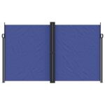 vidaXL Zaťahovacia bočná markíza, modrá 200x600 cm – Obrázok 3