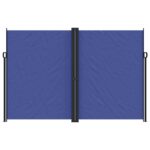 vidaXL Zaťahovacia bočná markíza, modrá 220x600 cm – Obrázok 3