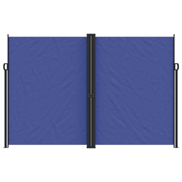 vidaXL Zaťahovacia bočná markíza, modrá 220x600 cm – Obrázok 3