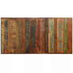 vidaXL Jedálenský stôl, recyklovaný masív a oceľ 180 cm – Obrázok 9