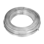 vidaXL Drôtené pletivo+stĺpiky, pozinkovaná oceľ 25x0,8 m, strieborné – Obrázok 3
