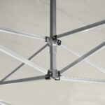 vidaXL Profesionálny skladací párty stan hliníkový 4,5x3 m krémový – Obrázok 7