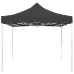 vidaXL Profesionálny skladací párty stan, hliník 2x2 m, antracitový – Obrázok 4