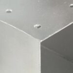 vidaXL Trámové spojky 4 ks v tvare X 91x91 mm pozinkovaný kov – Obrázok 2