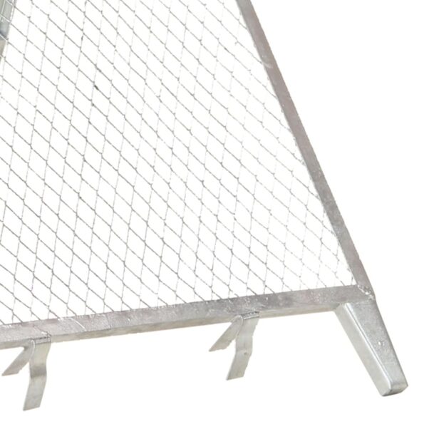 vidaXL Záhradné sito pozinkovaná oceľ – Obrázok 4