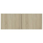 vidaXL TV skrinka, dub sonoma 80x30x30 cm, kompozitné drevo – Obrázok 6