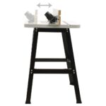 vidaXL Frézovací stôl oceľ a MDF 81x61x88 cm – Obrázok 4