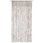 vidaXL Záclona macrame sivo-hnedá 140x240 cm bavlna – Obrázok 2