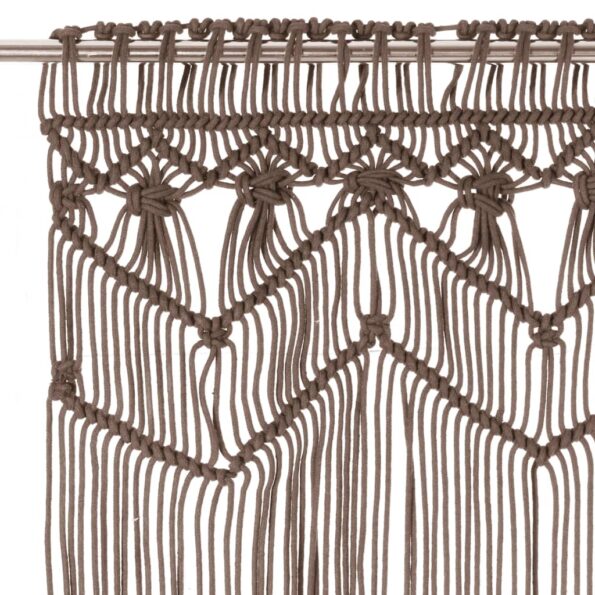 VXL8720286180839_g_en_hd_2.jpg vidaXL Záclona macrame sivohnedá 140x240 cm bavlna – Obrázok 3