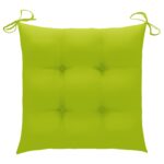 vidaXL Záhradné stoličky 2 ks s podložkami tíkový masív – Obrázok 8