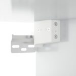 vidaXL Zrkadlová skrinka s LED lesklá biela 70x16,5x60 cm – Obrázok 12