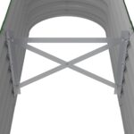 vidaXL Vyvýšený záhradný záhon pozinkovaná oceľ 152x40x36 cm zelený – Obrázok 5