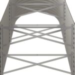 vidaXL Vyvýšený záhradný záhon pozinkovaná oceľ 224x40x36 cm hnedý – Obrázok 5