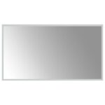 vidaXL LED kúpeľňové zrkadlo 90x50 cm – Obrázok 2