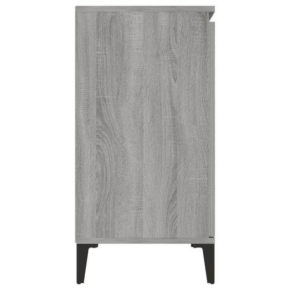 vidaXL Komoda sivý dub sonoma 104x35x70 cm spracované drevo – Obrázok 4