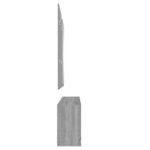 vidaXL Súprava so skrinkou na topánky 3 v 1 sivá sonoma spracov. drevo – Obrázok 7