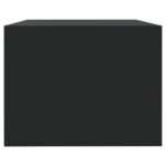 vidaXL Konferenčný stolík čierny 102x55x42 cm spracované drevo – Obrázok 8
