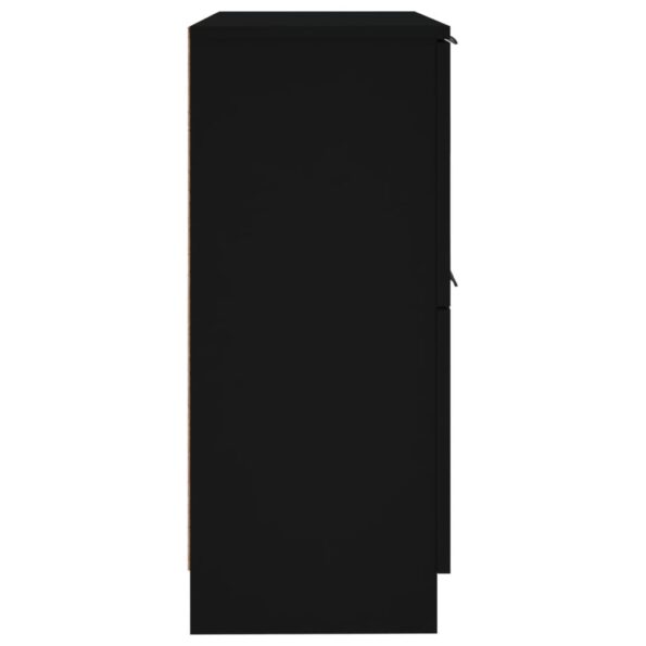 vidaXL Komody čierne 2 ks 30x30x70 cm kompozitné drevo – Obrázok 7