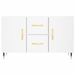 vidaXL Komoda, biela 100x36x60 cm, kompozitné drevo – Obrázok 6