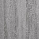 vidaXL Stôl s policami sivý dub sonoma 102x45x148cm spracované drevo – Obrázok 7
