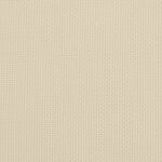 vidaXL Skladacie plážové kreslá 2 ks, krémové, hliník a textilén – Obrázok 10