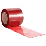 vidaXL Záves na dvere, červený 200 mmx1,6 mm 25 m, PVC – Obrázok 4