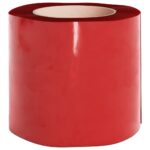 vidaXL Záves na dvere, červený 200 mmx1,6 mm 25 m, PVC – Obrázok 5